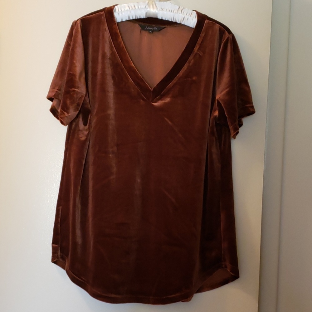 Velvet top